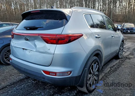 2017 Kia Sportage Ex from USA, damaged, VIN KNDPNCAC2H7107242